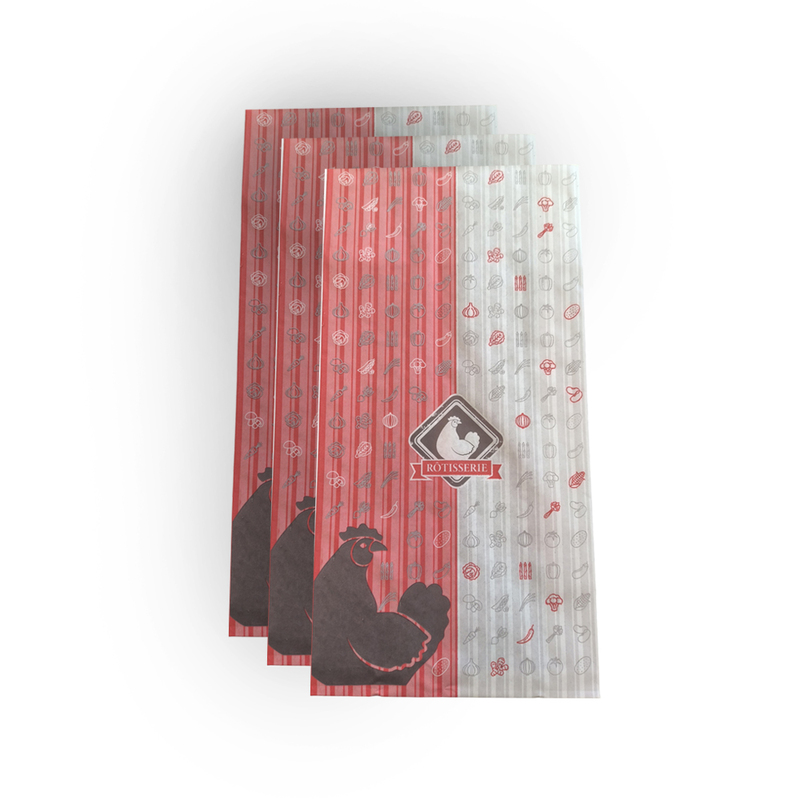 Sac Poulet 18+7x35 cm